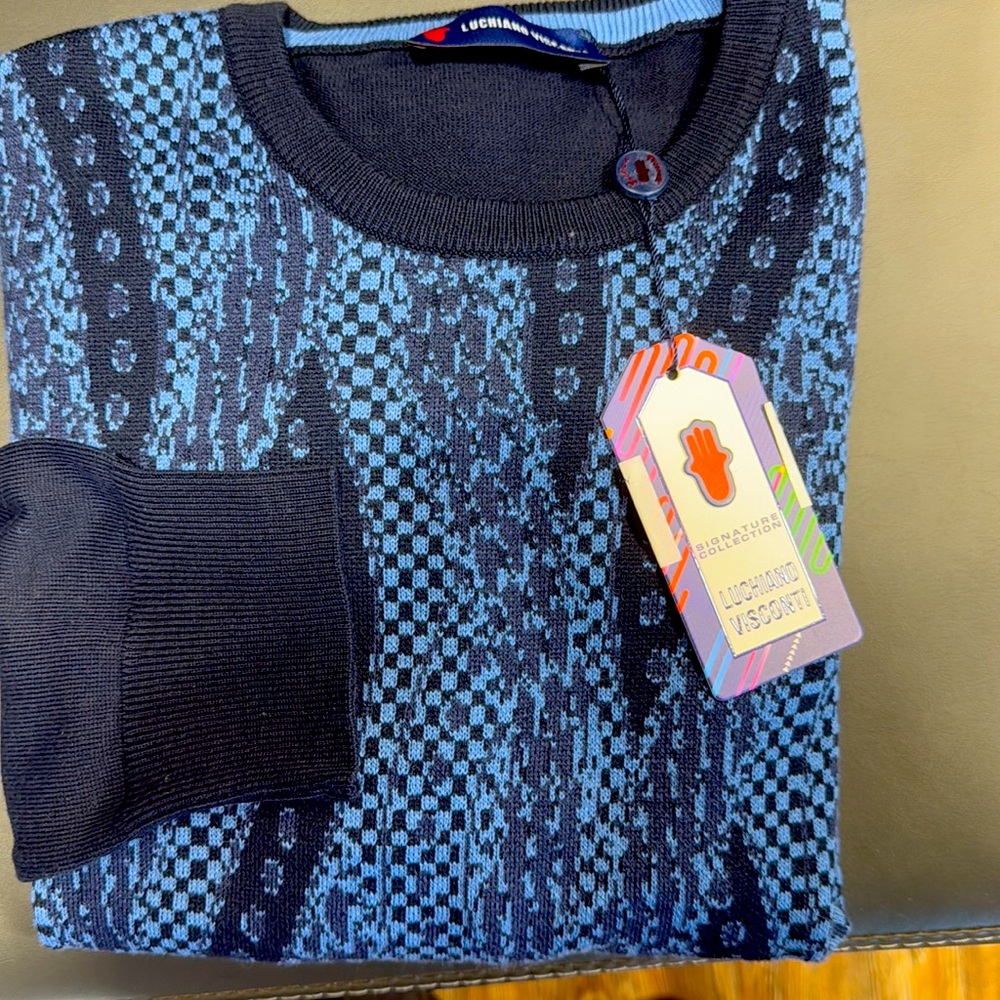 Gorgeous Cotton and Acrylic Italian Sweater